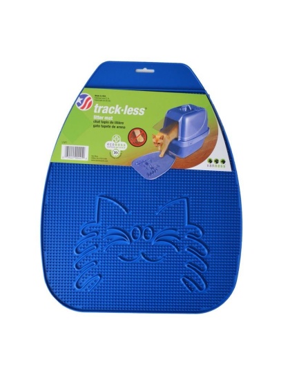 Van Ness Track-Less Litter Mat - 13.75in.L x 17in.W x .5in.H