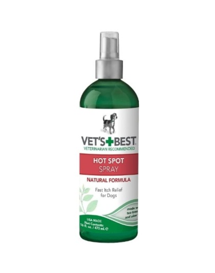 Vets Best Hot Spot Itch Relief Spray for Dogs - 16 oz