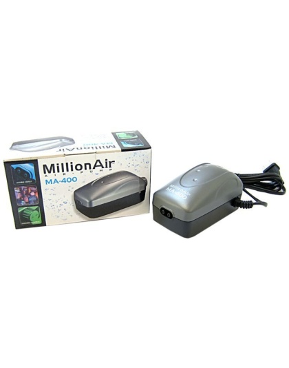 Via Aqua Million Air Pump - MA400 - 2 Air Outlet (50 Gallon Tank)