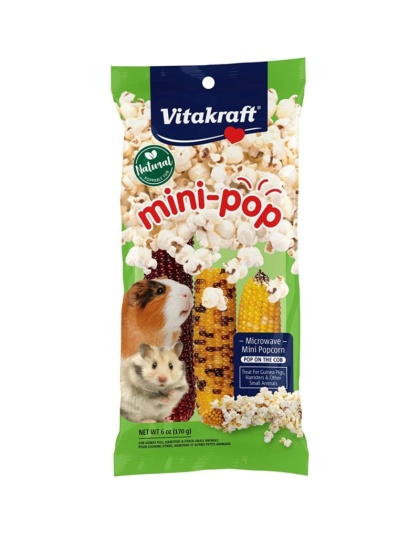VitaKraft Mini-Pop Small Animal Popcorn Treat - 6 oz