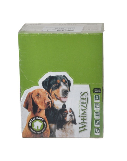 Whimzees Natural Dental Care Hedgehog Dog Treats - Large - 30 Pack - (Dogs 40-60 lbs)