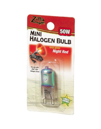 Zilla Mini Halogen Bulb - Night Red - 50W