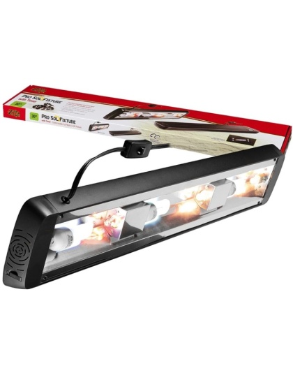 Zilla Pro Sol Fixture with Timer - 30" Long - (Tank Size 30 Breeder or Larger)