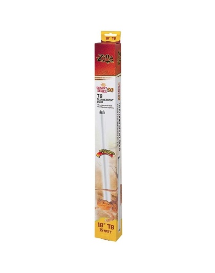 Zilla Desert Series Flourescent Reptile T8 UVB Bulb - 15 Watts (18" Bulb)