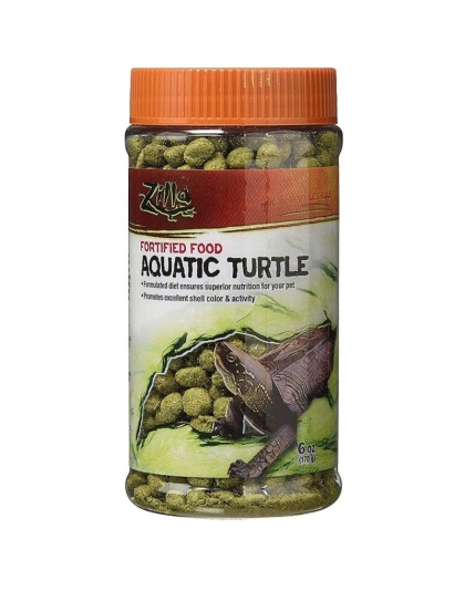 Zilla Aquatic Turtle Food - 6 oz