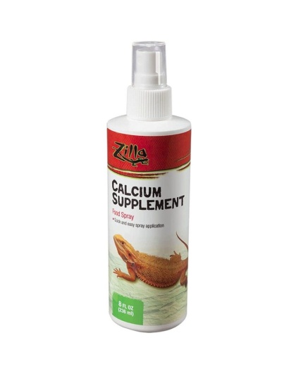 Zilla Calcium Supplement Food Spray - 8 oz