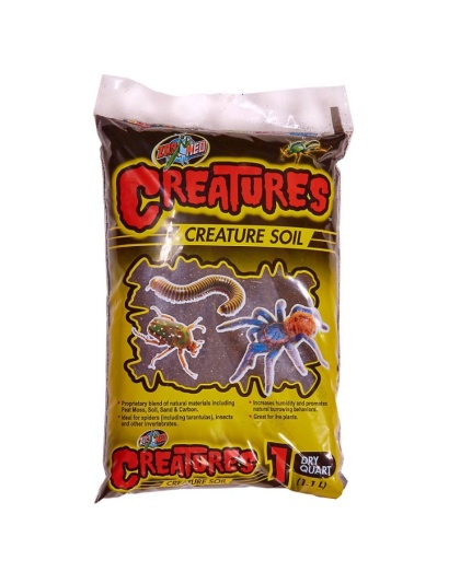 Zoo Med Creatures Creature Soil - 1 Dry Quart (1.1 Liter)
