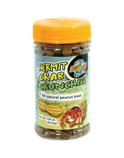 Zoo Med Hermit Crab Crunchies Natural Peanut Treat - 1.85 oz