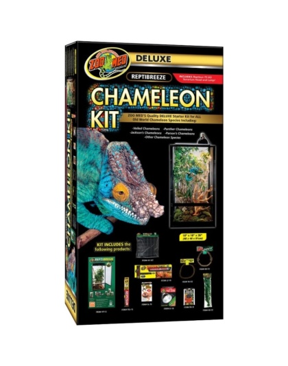 Zoo Med Deluxe ReptiBreeze Chameleon Kit Starter Kit for All Old World Chameleon Species - 1 count