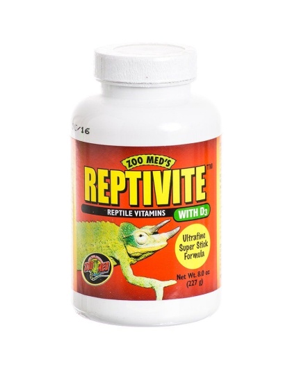 Zoo Med Reptivite Reptile Vitamins with D3 - 8 oz