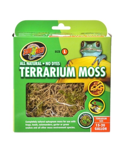 Zoo Med All Natural Terrarium Moss - 15 - 20 Gallons