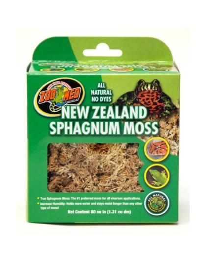 Zoo Med New Zeland Sphangnum Moss - 80 Cubic Inches