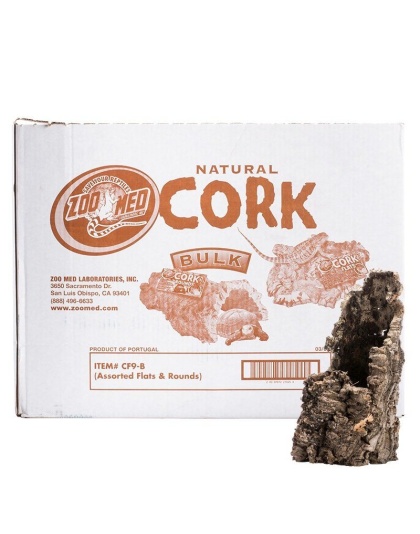 Zoo Med Natural Cork Rounds - Bulk (15 lbs Assorted Flats & Rounds)