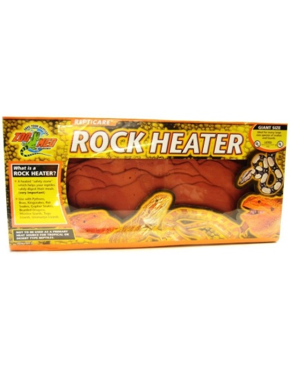 Zoo Med ReptiCare Rock Heater - Giant - 16" Long x 7" Wide (40-100 Gallons)
