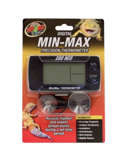 Zoo Med Digital Min-Max Precision Thermometer - 1 count