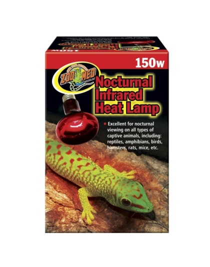 Zoo Med Nocturnal Infrared Heat Lamp - 150 Watts