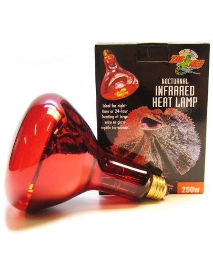 Zoo Med Nocturnal Infrared Heat Lamp - 250 Watts