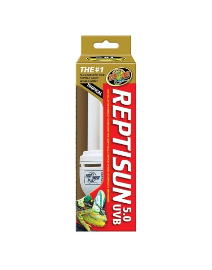 Zoo Med ReptiSun 5.0 UVB Mini Compact Flourescent Replacement Bulb - 26 Watts