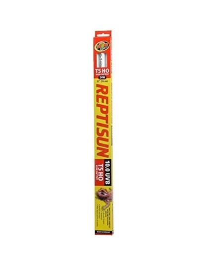 Zoo Med ReptiSun T5 HO 10.0 UVB Replacement Bulb - 24 Watts - (22" Bulb)