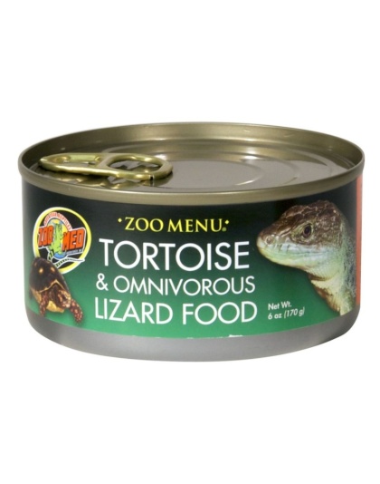 Zoo Med Land Tortoise & Omnivorous Lizard Food - Canned - 6 oz