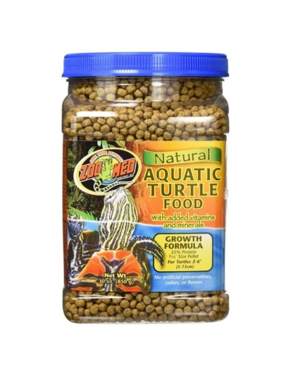 Zoo Med Aquatic Turtle Growth Food Formula - 30 oz