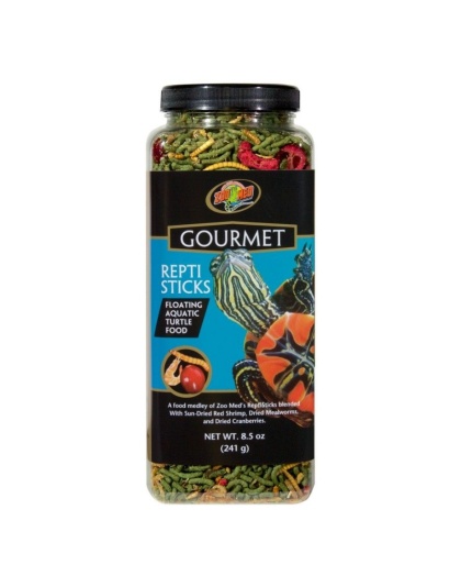 Zoo Med Gourmet Repti Sticks Floating Aquatic Turtle Food - 8.5 oz