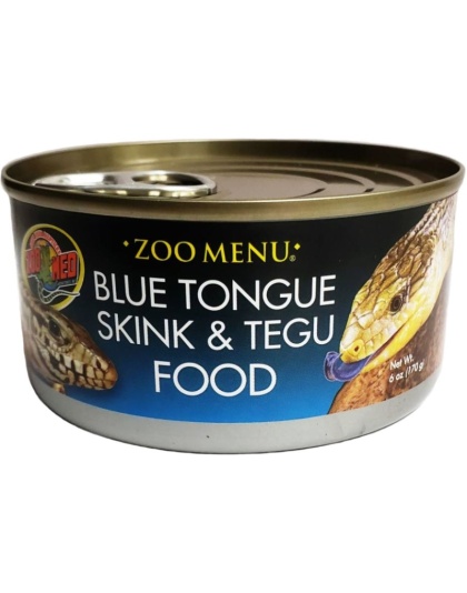 Zoo Med Blue Tongue Sking and Tegu Food Canned - 6 oz (170 g)