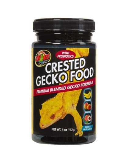 Zoo Med Crested Gecko Food - Tropical Fruit Flavor - 4 oz (113 g)