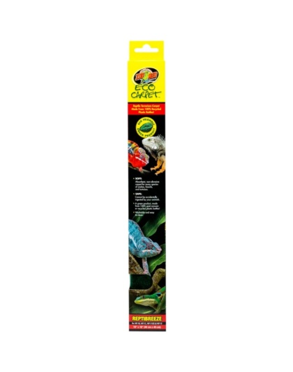 Zoo Med Eco Carpet Reptile Carpet - Green - Reptibreeze (16" x 16")