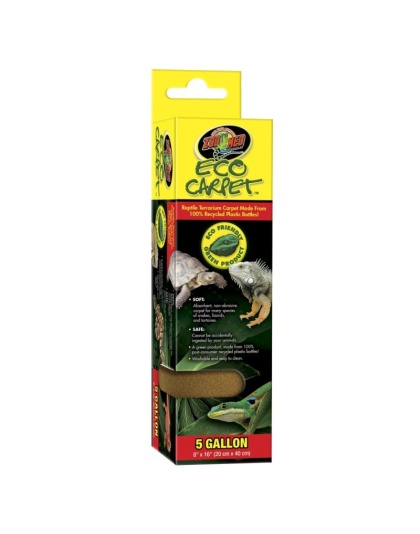Zoo Med Eco Carpet Reptile Carpet - Tan - 5 gal (8" x 16")