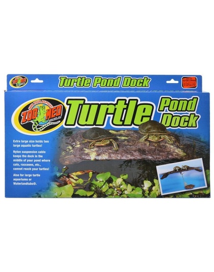Zoo Med Floating Turtle Dock - X-Large - 60 Gallon Tanks - (24" Long x 12" Wide)