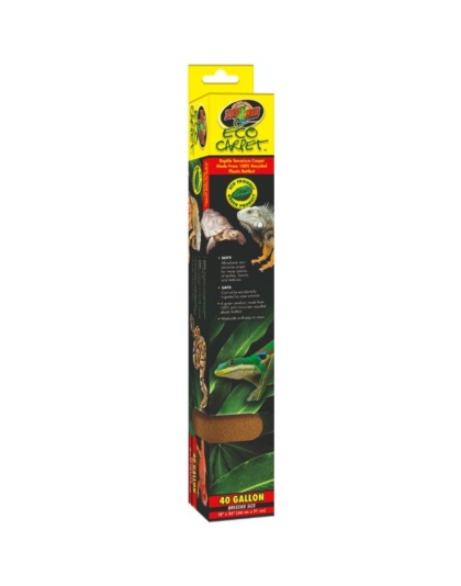 Zoo Med Eco Carpet Reptile Carpet - Tan - 40 gal breeder (18" x 36")