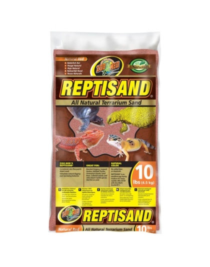 Zoo Med ReptiSand Substrate - Natural Red - 3 x 10 lb Bags (30 lbs Total)