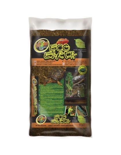 Zoo Med Eco Earth Loose Coconut Fiber Substrate - 24 Quarts