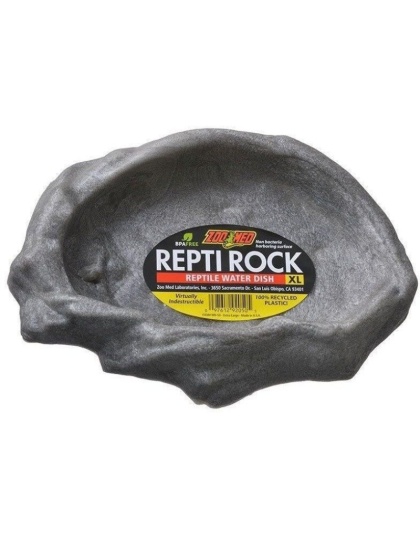 Zoo Med Repti Rock - Reptile Water Dish - X-Large (11.5" Long x 8" Wide)