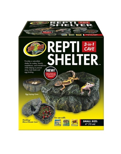 Zoo Med Repti Shelter 3 in 1 Cave Small - 1 count