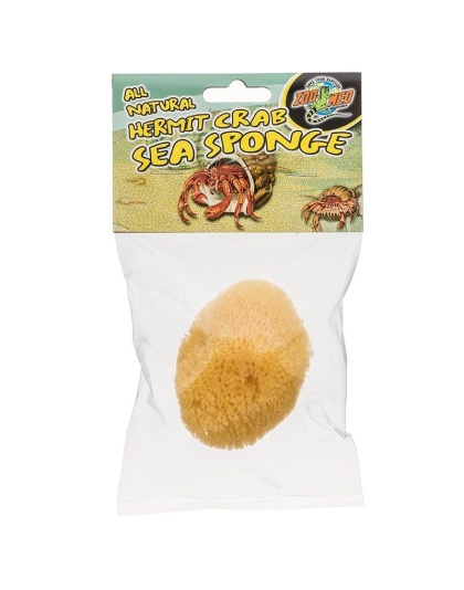 Zoo Med All Natural Hermit Crab Sea Sponge - 2.5" Diameter