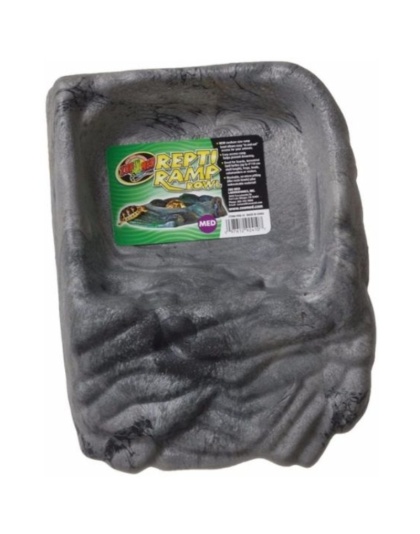 Zoo Med Repti Ramp Bowl - Medium (8"L x 6"W)