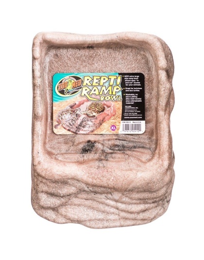 Zoo Med Repti Ramp Bowl - X-Large (12.75"L x 9.5"W)