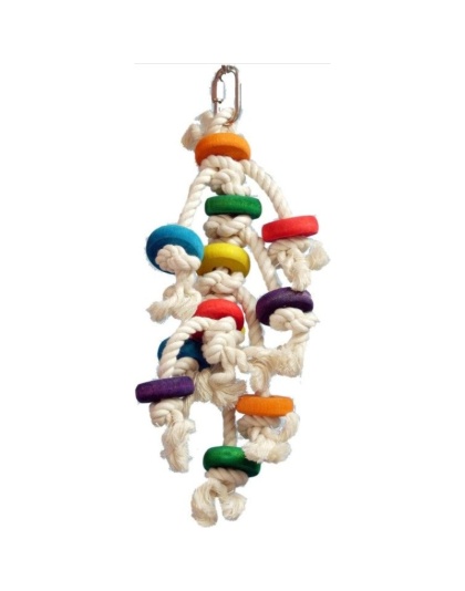 Zoo-Max Multile CD Hand Toy Medium/Large Birds - 8in.L x 3in.W