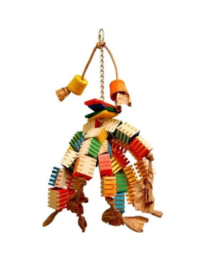 Zoo-Max Groovy Gizmo Bird Toy - 22in.L x 14in.W