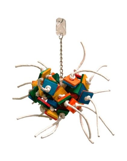 Zoo-Max Fire Ball Bird Toy - Medium 14in.L x 12in.W
