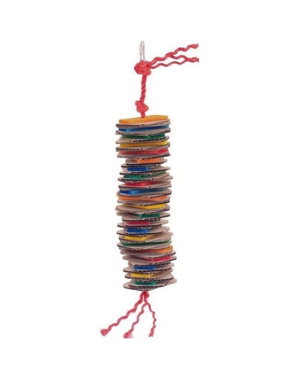 Zoo-Max Slice Shred-X Bird Toy - Large 20in.L x 4in.W