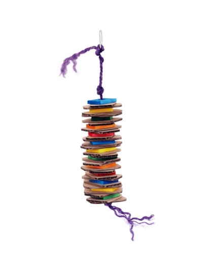 Zoo-Max Slice Shred-X Bird Toy - Medium 12in.L x 3in.W