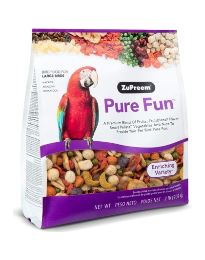 ZuPreem Pure Fun Enriching Variety Seed for Large Birds - 2 lbs