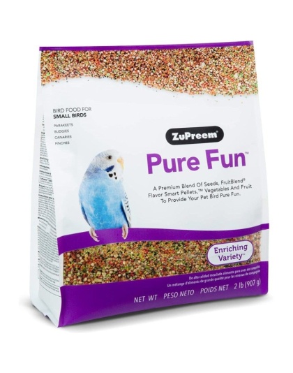 ZuPreem Pure Fun Enriching Variety Seed for Small Birds - 2 lbs